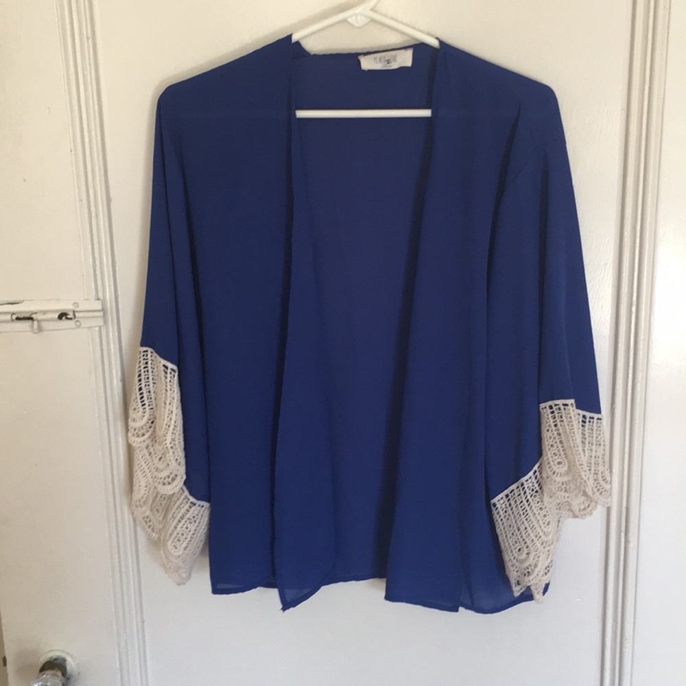 Blue kimono